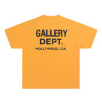 Gallery Dept新款经典基础款法文字母LOGO基础标语圆领短袖T恤夏