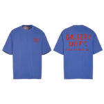 Gallery Dept新款经典基础款法文字母LOGO基础标语圆领短袖T恤夏