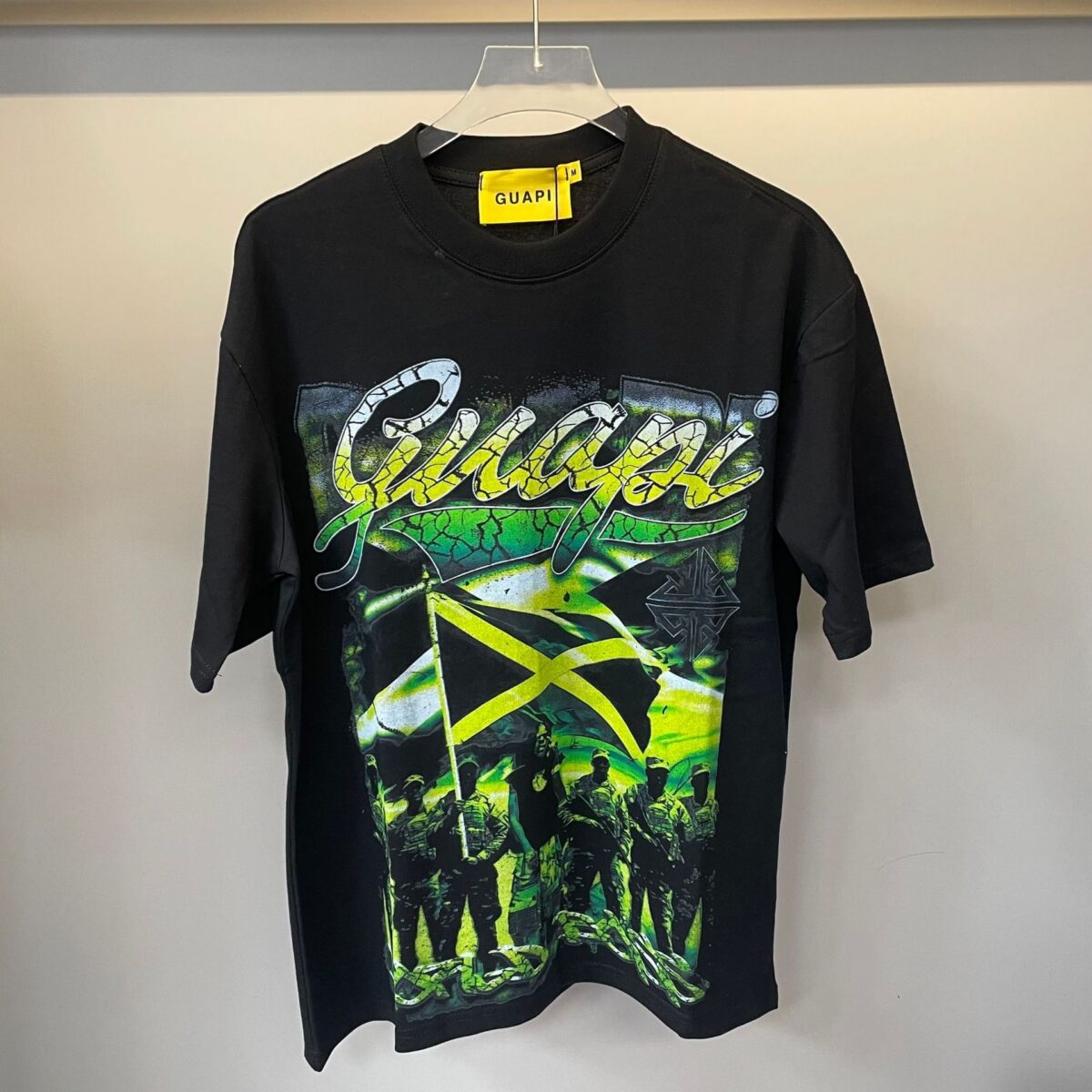 Guapi  Revived Tee T-shirt2026ss 新款时尚潮牌白墨直喷短袖