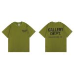 正确版GALLERY DEPT美潮扎染洗水高品质印花短袖高街涂鸦T恤