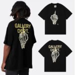 正确版GALLERY DEPT美潮扎染洗水高品质印花短袖高街涂鸦T恤