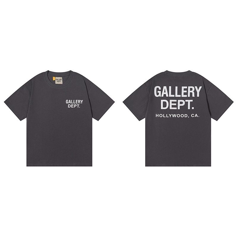 正确版GALLERY DEPT美潮扎染洗水高品质印花短袖高街涂鸦T恤