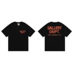 正确版GALLERY DEPT美潮扎染洗水高品质印花短袖高街涂鸦T恤