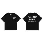 正确版GALLERY DEPT美潮扎染洗水高品质印花短袖高街涂鸦T恤