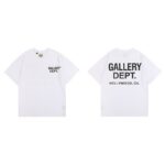 正确版GALLERY DEPT美潮扎染洗水高品质印花短袖高街涂鸦T恤
