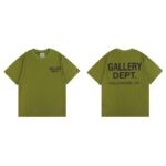正确版GALLERY DEPT美潮扎染洗水高品质印花短袖高街涂鸦T恤