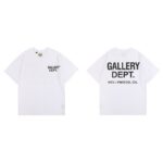 正确版GALLERY DEPT美潮扎染洗水高品质印花短袖高街涂鸦T恤