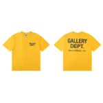 正确版GALLERY DEPT美潮扎染洗水高品质印花短袖高街涂鸦T恤