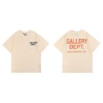 正确版GALLERY DEPT美潮扎染洗水高品质印花短袖高街涂鸦T恤