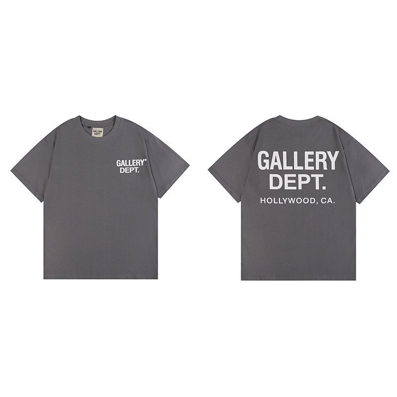 正确版GALLERY DEPT美潮扎染洗水高品质印花短袖高街涂鸦T恤
