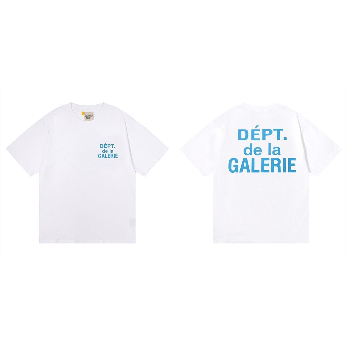 正确版GALLERY DEPT美潮扎染洗水高品质印花短袖高街涂鸦T恤