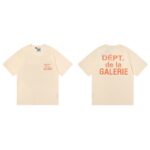 正确版GALLERY DEPT美潮扎染洗水高品质印花短袖高街涂鸦T恤
