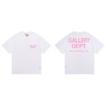 正确版GALLERY DEPT美潮扎染洗水高品质印花短袖高街涂鸦T恤