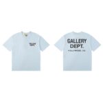 正确版GALLERY DEPT美潮扎染洗水高品质印花短袖高街涂鸦T恤