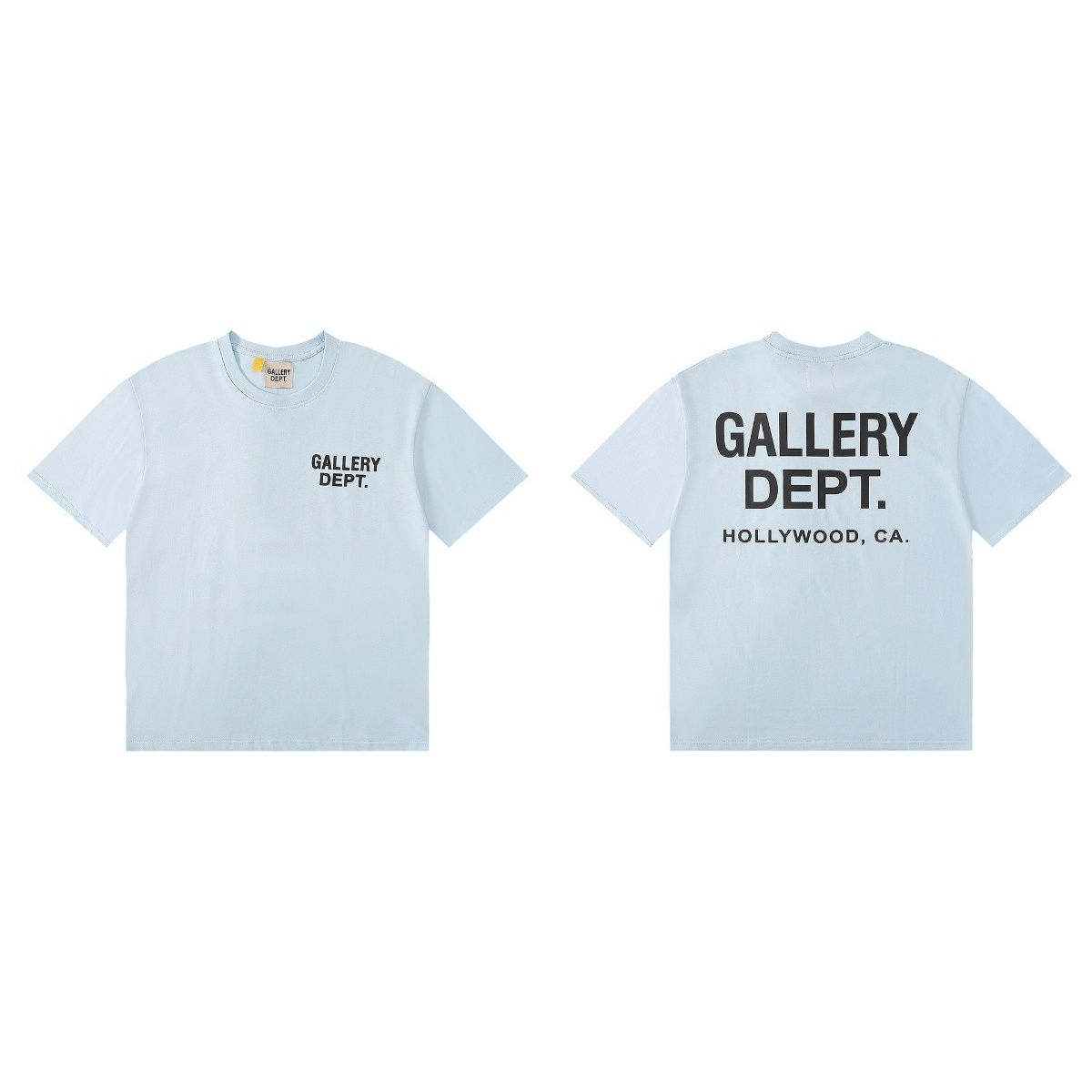 正确版GALLERY DEPT美潮扎染洗水高品质印花短袖高街涂鸦T恤