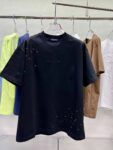 P95 1V 2026新款 官网同款 立体多样钻定位最新设计 圆领短袖tee 男女同款宽松版 尺码：SMLXXXL五个码 颜色：黑色 白色 咖色