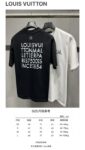 P100 Louis Vuitton 26ss春夏新款 印花圆领短袖 -颜色：黑色 白色 -码数：XS S M L -款号：2669