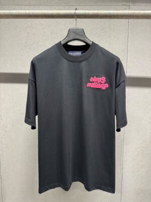 P120 Louis Vuitton 26ss 春夏新款 毛巾绣圆领短袖 -码数：XS S M L -颜色：黑色 白色 p