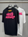P120 Louis Vuitton 26ss 春夏新款 毛巾绣圆领短袖 -码数：XS S M L -颜色：黑色 白色 p