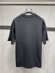 P120 LV* 26ss 高周波工艺圆领短袖 - Color：黑色 白色 红色 - Size：XS S M L