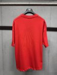 P120 LV* 26ss 高周波工艺圆领短袖 - Color：黑色 白色 红色 - Size：XS S M L