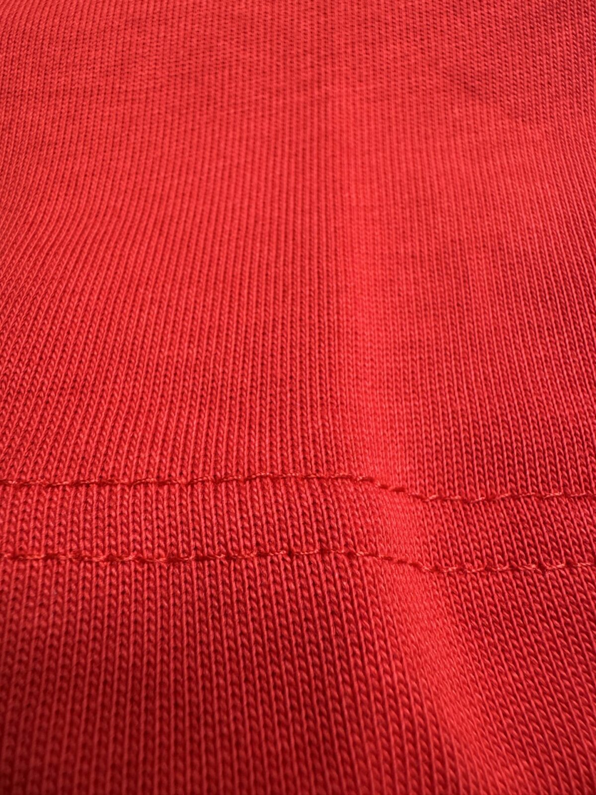 P120 LV* 26ss 高周波工艺圆领短袖 - Color：黑色 白色 红色 - Size：XS S M L