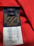 P120 LV* 26ss 高周波工艺圆领短袖 - Color：黑色 白色 红色 - Size：XS S M L