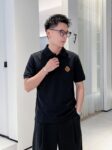 P90 ✨🔥 [LV 路易威登] 2026FW短袖翻领POLO衫 颜色：黑色 白色 尺码：S-XXL