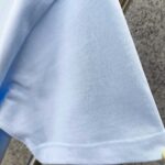 P75 LV* 2026新款 精致绣花小logo 300g短袖t恤 宽松版型男女同款 尺码 S M L XL XXL 黑色 白色 浅蓝