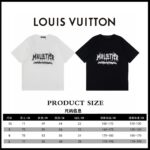 P65 【顶级版本.官网品质】 LOUIS VUITTON*路易威登 LV 2024ss春夏新款1854系列走秀短袖T恤 采用原板独家定制260克32支双莎纯棉面料 质感非常柔软舒服 100%区别市场的顶级面料(不缩水 不变形 不起球) 搭配320克1x1螺纹(面料螺纹同缸定染无色差 不易变形) 原版1:1版型 原版1:1定制辅料 领标 洗水唛 吊牌 包装(细节完美) 款号：9930# 颜色：白色 黑色 尺码：XS S M L