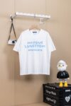 P65 挂拍图 顶级版本市场随意对比 LV 2026FW短袖T恤 LOGO绣花 高端32s双纱320克面料 重磅面料 定制拉架罗纹同缸同染 三标齐全 男女同款
