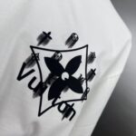 weigou_174867_5_ae9249febf P85 1v~ 路易厚板滴胶 《区别通货面料》双纱纯棉,紧密纱线,短袖tee 上身十分舒适,男女同款半袖,落肩宽松版型 颜色: 黑色 白色 咖啡色 尺码:S(90-130斤) M(125-150斤) L(135-165斤) XL(160-190斤) XXL(185-220斤)
