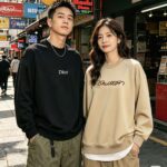 P125 《𝙉𝙚𝙬⚜️LV-路易》 2026*秋冬新款长袖卫衣 460克重磅新疆棉长袖卫衣贴皮印花，徽章，男女同款 尺码：S M L XL 颜色：杏色 黑色 浅咖色 白色 卡其色 立即抢购👉