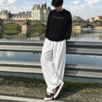 P110 《𝙉𝙚𝙬⚜️LV-路易》 2026*秋冬新款长袖T恤男女同款 350克纯棉，皮革印花、皮章，男女同款 尺码：S M L XL XXL 颜色：白色 杏色 灰色 啡色 黑色 立即抢购👉