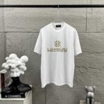 P80 Balenciaga*巴黎*2026 春夏新款短袖t恤 经典 立体贴布绣+烫珠工艺 定制双纱平纹纯棉面料 男女同款 颜色：黑色 白色 尺码： S （90-130斤） M （120-150斤） L （140-165斤） XL （160-180斤） XXL （180-210斤）