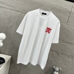 P80 Amiri*埃米尔 2026早春夏季新款 定制平纹纯棉双纱面料 短袖T恤 经典字母发泡工艺 男女同款 颜色：黑色 白色 尺码： S （90-130斤） M （120-150斤） L （140-165斤） XL （160-180斤） XXL （180-210斤）