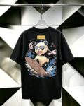 P80 Louis Vuitton*LV2026最新款短袖T恤 材质:采用300g高支高密双纱精梳棉 工艺：宽松版型前后幅重工刺绣🪡 内里贴布刺绣🪡 尺寸:S M L XL XXL 颜色:黑色