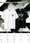 P80 Louis Vuitton*LV2026最新款短袖T恤 材质:采用300g高支高密双纱精梳棉 工艺：宽松版型前后幅重工刺绣🪡 内里贴布刺绣🪡 尺寸:S M L XL XXL 颜色:黑色