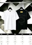 P80 Louis Vuitton*LV2026最新款短袖T恤 材质:采用320g高支高密双纱精梳棉 工艺：宽松版型前后幅重工刺绣🪡 内里贴布刺绣🪡 尺寸:S M L XL XXL 颜色:黑色 款号:M-0012