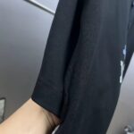 weigou_176676_6_681ee565c7 P80 1v~手绘植绒卡通 2025秋冬新款280g纯棉上衣 7A抗菌短袖tee 负离子上身十分舒适,男女同款半袖,落肩宽松版型 颜色: 黑色 白色 咖啡色 尺码:S(90-130斤) M(125-150斤) L(135-165斤) XL(160-190斤) XXL(185-220斤)