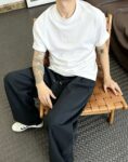 weigou_178338_8_500ac8d263 P75 1v~ Lv路易logo刺绣字母 《区别通货面料》7a抗菌短袖tee 上身十分舒适,男女同款半袖,落肩宽松版型 颜色: 黑色 白色 咖啡色 尺码:S(90-130斤) M(125-150斤) L(135-165斤) XL(160-190斤) XXL(185-220斤)