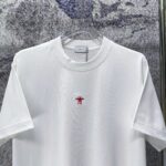 weigou_180690_2_606ca1e4cc P75 DIOR* 迪奥* 2026新款 精致绣花小logo 300g短袖t恤 宽松版型男女同款 尺码 S M L XL XXL 黑色 白色 紫色 湖水绿