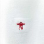 weigou_180690_3_91444c4e3d P75 DIOR* 迪奥* 2026新款 精致绣花小logo 300g短袖t恤 宽松版型男女同款 尺码 S M L XL XXL 黑色 白色 紫色 湖水绿