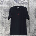 weigou_180932_1_1baaf460fe P75 DIOR* 迪奥* 2026新款 精致绣花小logo 300g短袖t恤 宽松版型男女同款 尺码 S M L XL XXL 黑色 白色 紫色 湖水绿