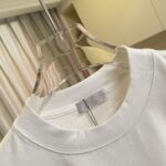 P75 Dio 迪奥2026夏季新款 个性字母logo绣花 短袖T恤 定制面料300g 男女同款 颜色：黑色 白色 绿色 紫色 尺码: S M L XL XXL 五个码