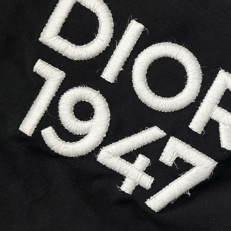 P75 Dio～胸前字母刺绣 《区别通货面料》 7a抗菌短袖tee 上身十分舒适，男女同款半袖，落肩宽松版型 颜色: 黑色 白色 咖啡色 尺码：S（90-130斤） M（125-150斤） L（135-165斤） XL（160-190斤） XXL（185-220斤）