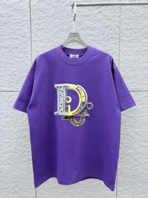 P80 DIO 2026秋冬新款 3D立体泡芙 360克圆领短袖 实物很棒 男女同款宽松版 尺码S M L XL XXL 五个码 黑色 白色 紫色