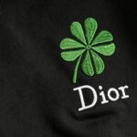 P75 Dio～胸前字母刺绣 《区别通货面料》 7a抗菌短袖tee 上身十分舒适，男女同款半袖，落肩宽松版型 颜色: 黑色 白色 咖啡色 尺码：S（90-130斤） M（125-150斤） L（135-165斤） XL（160-190斤） XXL（185-220斤）