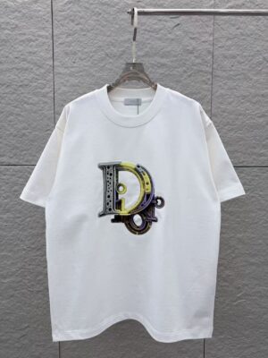 P80 DIO 2026秋冬新款 3D立体泡芙 360克圆领短袖 实物很棒 男女同款宽松版 尺码S M L XL XXL 五个码 黑色 白色 紫色