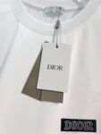 P80 DIOR/迪奥 高品质300克圆领短袖T恤 品牌经典 简约 小标🪡刺绣字母LOGO 2026ss早春官方同步 高版本 高品质 时尚个性 百搭潮流 套装 纯原品质 原版面料 吊牌 领标 水洗麦 三标齐全 颜色: 黑色.白色. 尺码：S M L XL